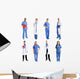 Medical Workers Wall Decal