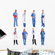 Medical Workers Wall Decal