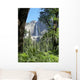 Yosemite Falls through Trees Wall Decal
