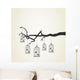 Birdie Cage3 Wall Decal