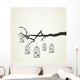 Birdie Cage3 Wall Decal