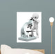 3D People Scientific Wall Decal