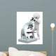 3D People Scientific Wall Decal