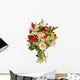 Bouquet with Roses Wall Decal