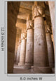 Dendera Temple Interior Ancient Wall Decal