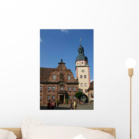 Marktplatz Ettlingen Wall Decal
