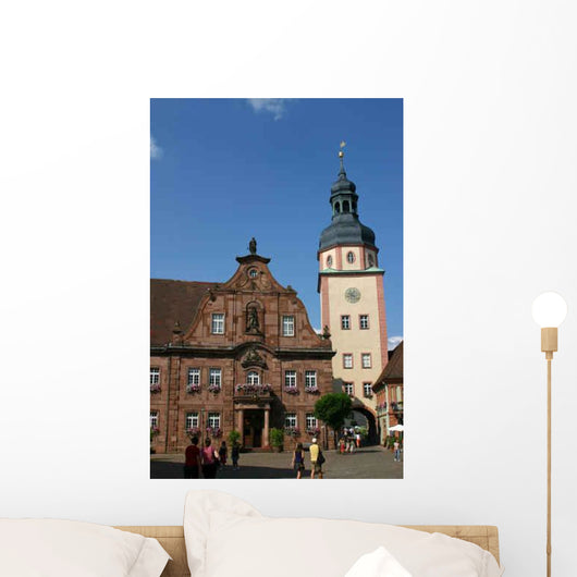 Marktplatz Ettlingen Wall Decal
