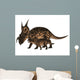 Adult and Young Einiosaurus Wall Decal
