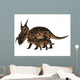 Adult and Young Einiosaurus Wall Decal