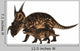 Adult and Young Einiosaurus Wall Decal