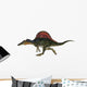 Running Red-Finned Spinosaurus Wall Decal