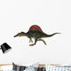 Running Red-Finned Spinosaurus Wall Decal