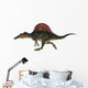 Running Red-Finned Spinosaurus Wall Decal