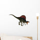 Roaring Red-Finned Spinosaurus Wall Decal