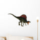 Roaring Red-Finned Spinosaurus Wall Decal