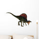 Roaring Red-Finned Spinosaurus Wall Decal