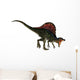 Roaring Red-Finned Spinosaurus Wall Decal