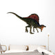 Roaring Red-Finned Spinosaurus Wall Decal