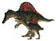 Adult and Young Spinosaurus Wall Decal
