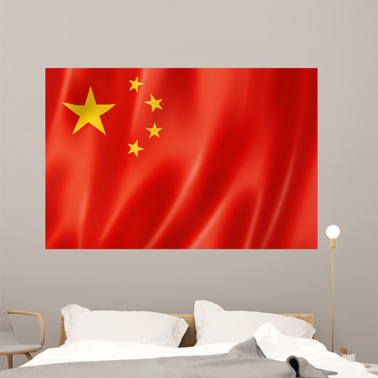 Chinese Flag Wall Decal