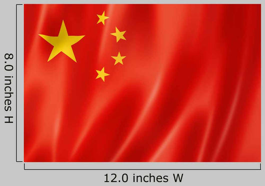 Chinese Flag Wall Decal