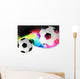 Football Abstract Wall Decal