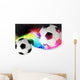 Football Abstract Wall Decal