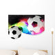 Football Abstract Wall Decal