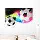 Football Abstract Wall Decal