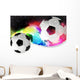 Football Abstract Wall Decal