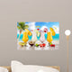 Pina Colada Drinks Wall Decal