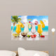 Pina Colada Drinks Wall Decal