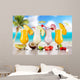Pina Colada Drinks Wall Decal