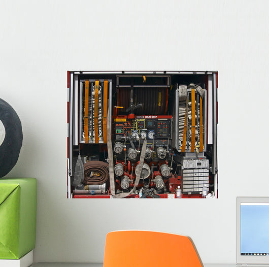 Fire Truck Wall Decal