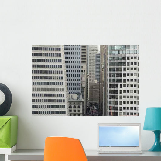 Downtown San Francisco Wall Decal