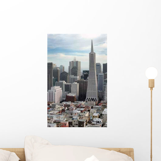 Downtown San Francisco Skyline Wall Decal