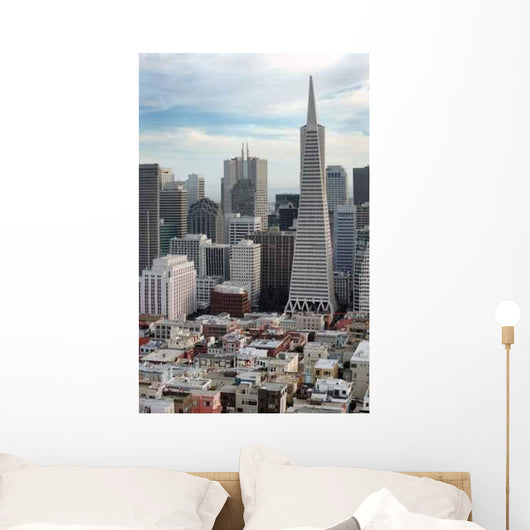 Downtown San Francisco Skyline Wall Decal