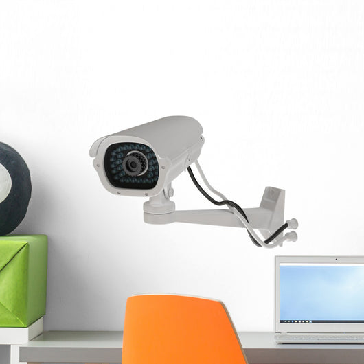 Security Camera Wall Decal