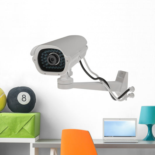 Security Camera Wall Decal