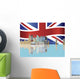 London Skyline with Union Wall Decal