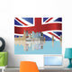 London Skyline with Union Wall Decal