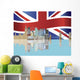 London Skyline with Union Wall Decal