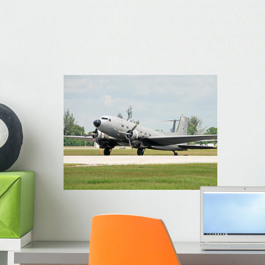 Airplane Tarmac Wall Decal