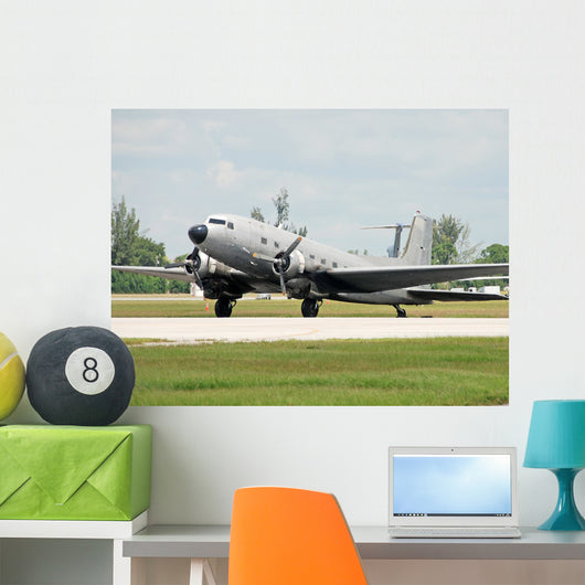 Airplane Tarmac Wall Decal