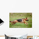 German Shepherd Action Wall Decal