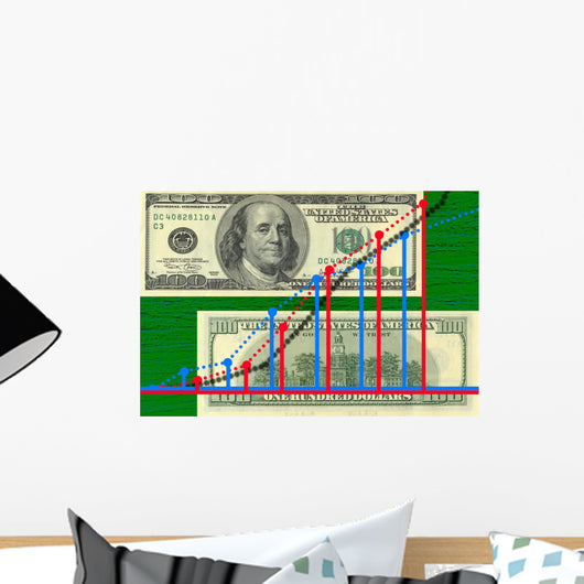 Chart Money Wall Decal
