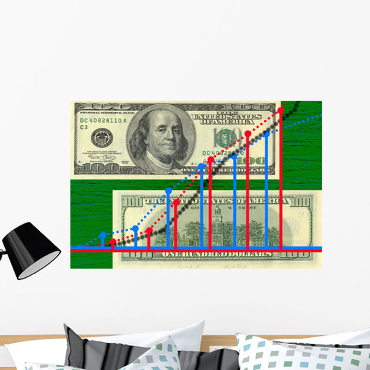 Chart Money Wall Decal