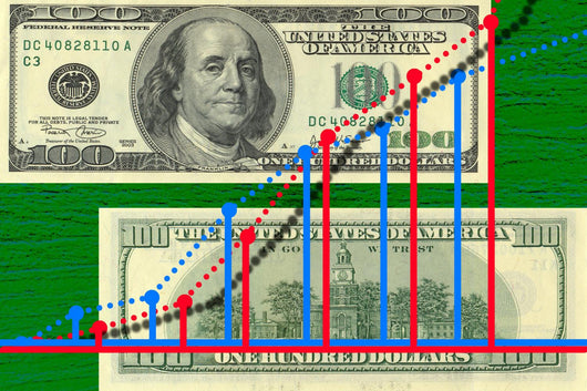 Chart Money Wall Decal