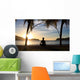 Meditation Sunset Wall Decal