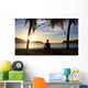 Meditation Sunset Wall Decal